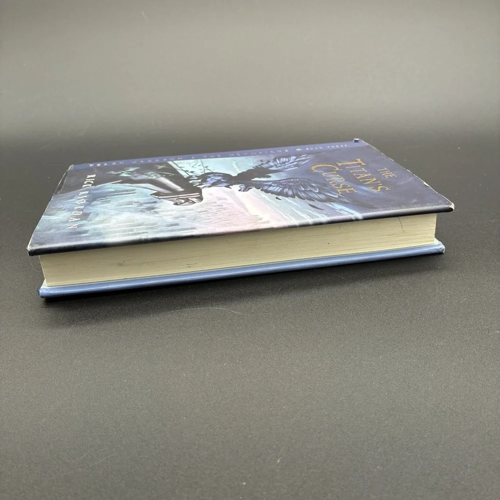 The Titan's Curse by Rick Riordan Hardcover First Edition Percy Jackson Book 3